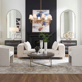 Repose Oversized Ivory Bench - Beige by Uttermost - View 6