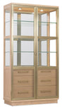 Banyon Bay Display Cabinet Desert Oak - Light Brown by Hooker Furniture - View 1