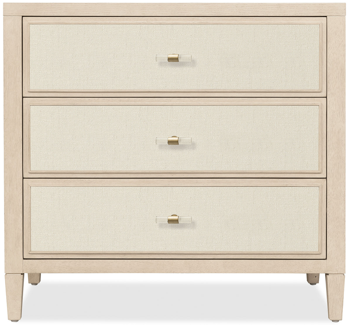Melange Be My Guest Nightstand - Beige by Hooker Furniture - View 5