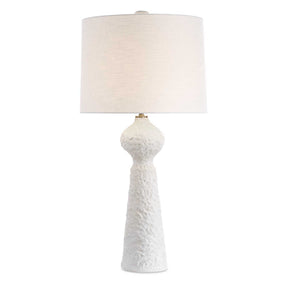 Sonata Textured Table Lamp - White by Uttermost - View 1