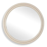 Florian Warm White Round Mirror by Uttermost - View 1