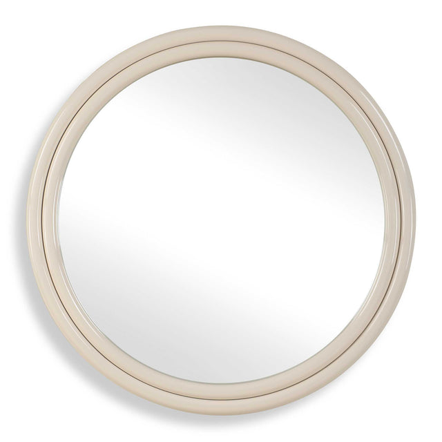 Florian Warm White Round Mirror by Uttermost - View 1