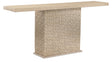 Geometry Console Table Polished Limestone - Beige / Gold by Hooker Furniture - View 1