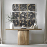 Ignite Wood Wall Decor (Set of 9) Black / Woodtone - Black / Light Brown by Uttermost - View 2