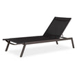 Bea Outdoor Pool Chaise - Black by Uttermost - View 1
