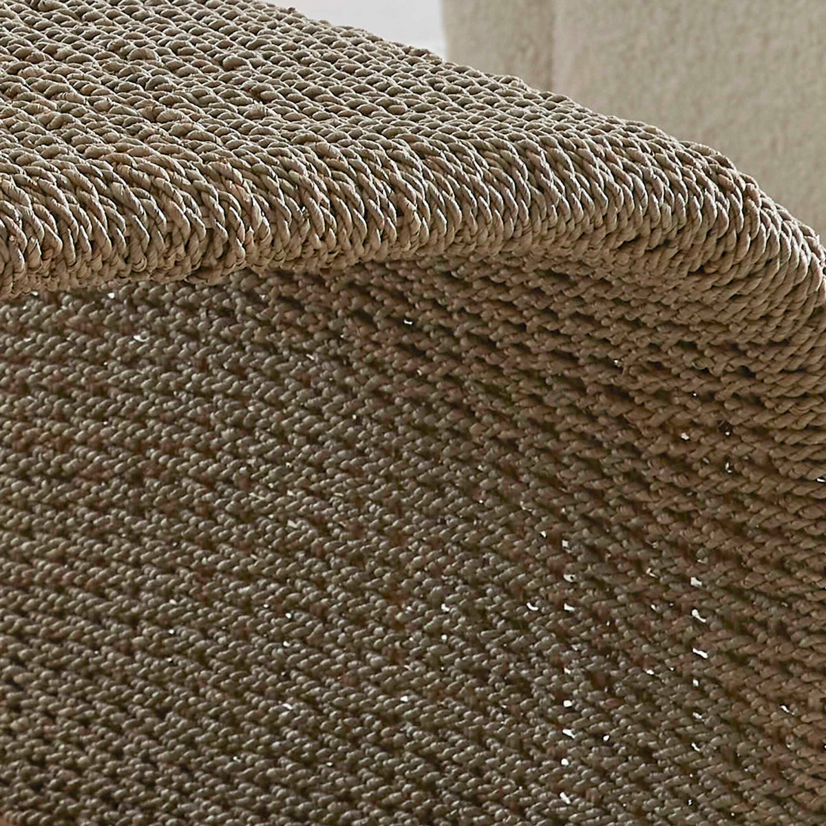Calabria Woven Seagrass Coffee Table - Beige by Uttermost - View 5