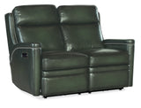 Hamilton Power Loveseat With Power Headrest - Dark Green by Hooker Furniture - View 1