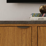 Eclipse Entertainment Base - Dark Gray / Light Brown | Flexsteel
