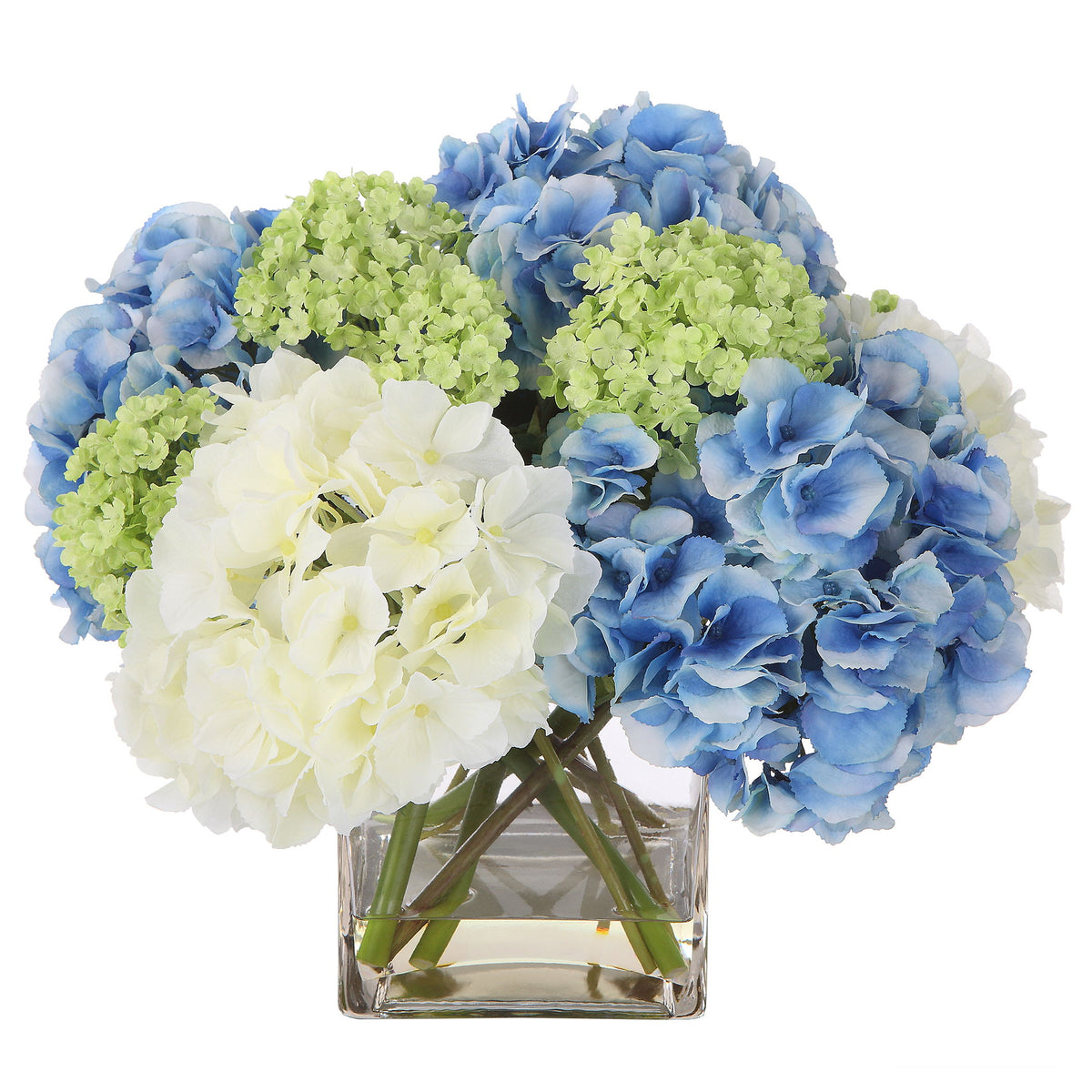 Providence Hydrangea Bouquet - Blue / Green by Uttermost - View 1