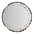 Modern Mood Round Mirror - Dark Brown by Hooker Furniture - View 1