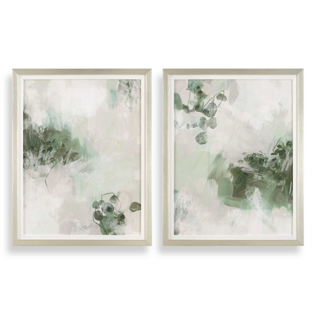 Heat Of The Moment Hand Painted Canvas - Gray by Uttermost - View 1