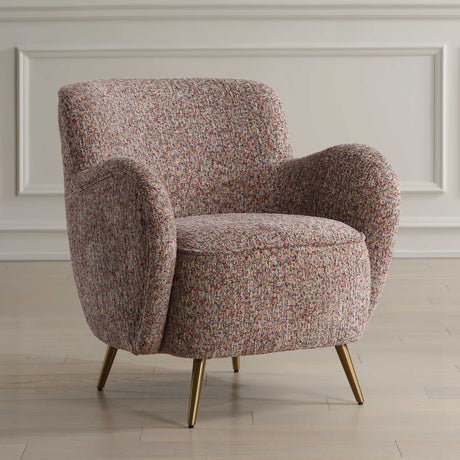 Gemstone Toned Accent Chair Confetti - Gray by Uttermost - View 3