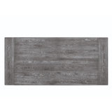 Acme - Leventis Dining Table 66180 Weathered Gray Finish