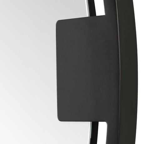 Cornelia Black Round Mirror by Uttermost - View 5