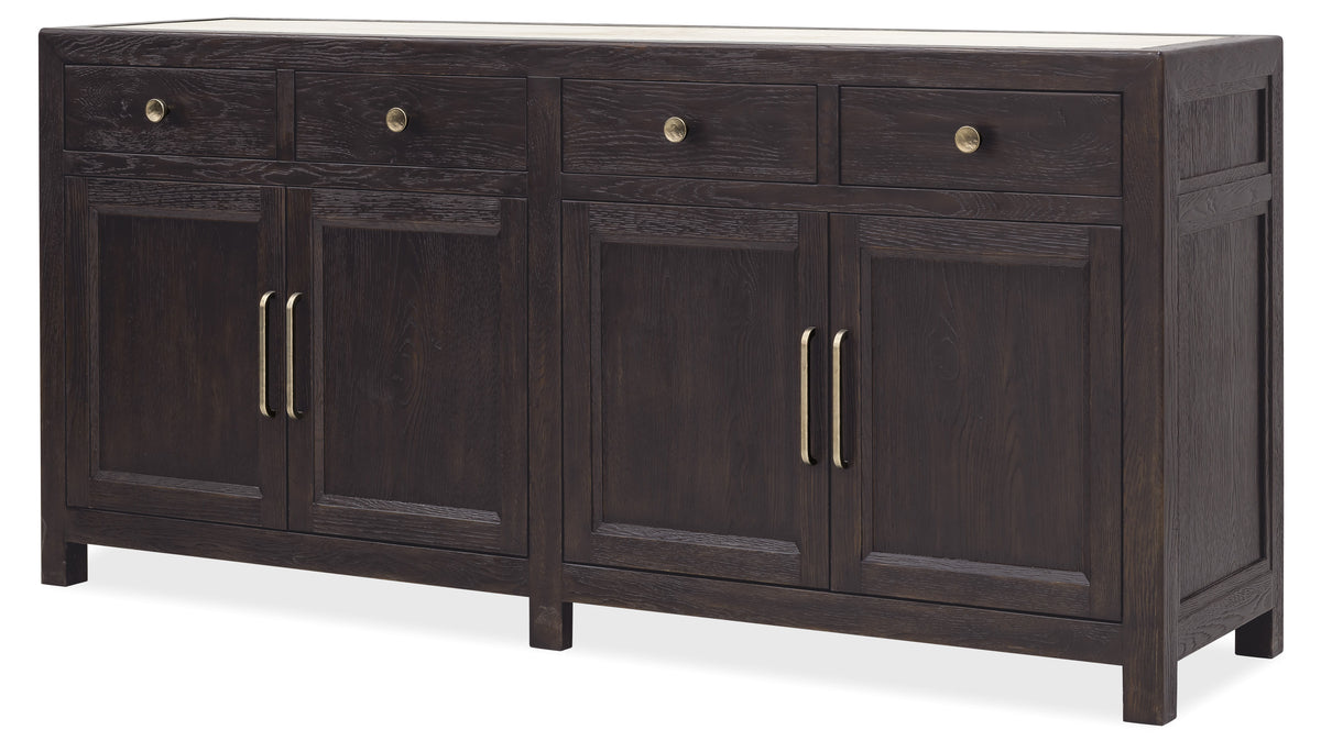 Driftwood Buffet Burnt Timber - Black by Hooker Furniture - View 2
