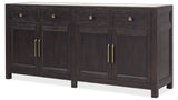 Driftwood Buffet Burnt Timber - Black by Hooker Furniture - View 2
