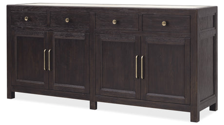 Driftwood Buffet Burnt Timber - Black by Hooker Furniture - View 2