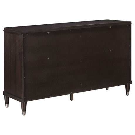 Niguel Brown 5-piece Poster Bedroom Set - sold by Home Elegance USA