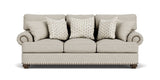 Patterson Fabric Sofa, Nailhead Trim | Flexsteel