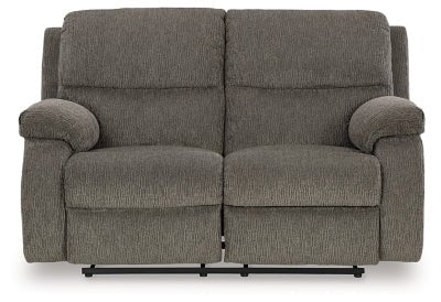 Ashley Brindle Scranto Reclining Loveseat - Microfiber | Home Elegance USA