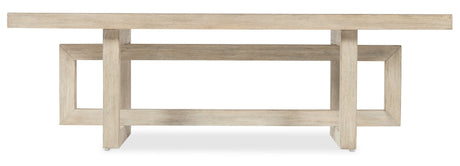 Commerce And Market Modern Rectangle Coffee Table - Beige by Hooker Furniture - View 4