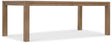 Sonnet Rectangular Dining Table With One 18" Leaf - Dark Gray / Light Brown by Hooker Furniture - View 1