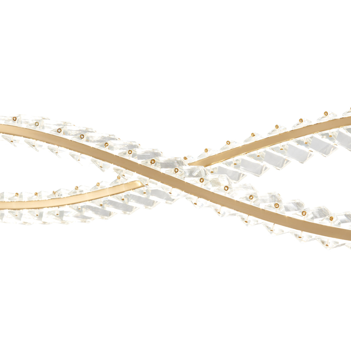 Charlotte Chandelier // Brushed Gold  | Finesse