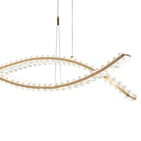 Charlotte Chandelier // Brushed Gold  | Finesse - sold by Home Elegance USA