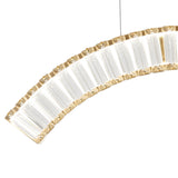 Sanford Triple Chandelier // Brushed Gold  | Finesse - Home Elegance USA