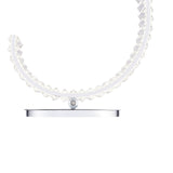 Grace Crystal 16W Table Lamp // Touch & Dimmable (L Chrome)  | Finesse