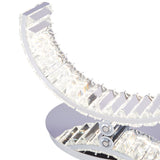 Grace Crystal 16W Table Lamp // Touch & Dimmable (L Chrome)  | Finesse