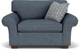 Vail Fabric Chair And a Half | Flexsteel