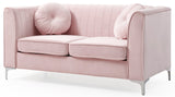 Delray G794A - L Loveseat ( 2 Boxes ) , PINK - B078S00081 - Home Elegance USA - 2