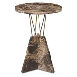 Levitate Marble Accent Table - Dark Brown by Uttermost - View 1