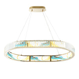 Boeseman's Colorful Chandelier // 1 Tier, Squoval  | Finesse
