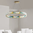 Boeseman's Colorful Chandelier // 1 Tier, Squoval  | Finesse