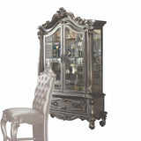 Acme - Versailles Curio 66838 Antique Platinum Finish