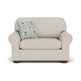 Preston Fabric Chair And a Half | Flexsteel