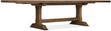 Driftwood Rectangular Dining Table With Two Leaves Medium Wood - Dark Brown by Hooker Furniture - View 2