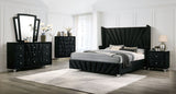 Carissa - Queen Bed & 1 Nightstand & Dresser & Mirror & Chest | Home Elegance USA