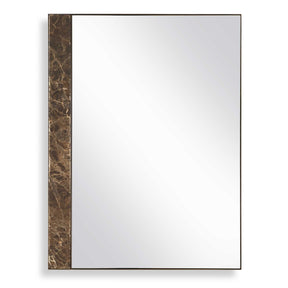 Hanover Marble Mirror Bronze / Brown / Gold - Dark Brown by Uttermost - View 1