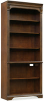 Brookhaven Tall Bookcase - Dark Brown by Hooker Furniture - View 1