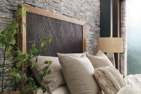 Hooker Furniture Big Sky Panel Bed | Queen, King & California King Rustic Bed