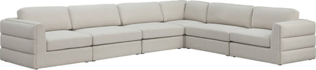 Beckham - Modular Sectional 6 Piece - Beige | Home Elegance USA