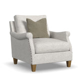 Veda Fabric Chair With Nailhead Trim | Flexsteel