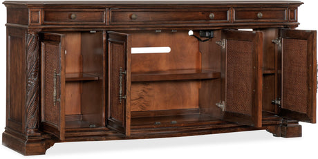 Hooker Furniture Casual Dining Charleston Four Door-Three Drawer Buffet - Home Elegance USA