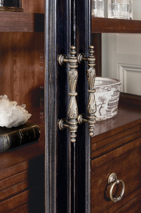 Charleston Display Cabinet Black Cherry – Hooker Furniture - sold by Home Elegance USA