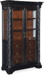 Charleston Display Cabinet Black Cherry – Hooker Furniture - sold by Home Elegance USA