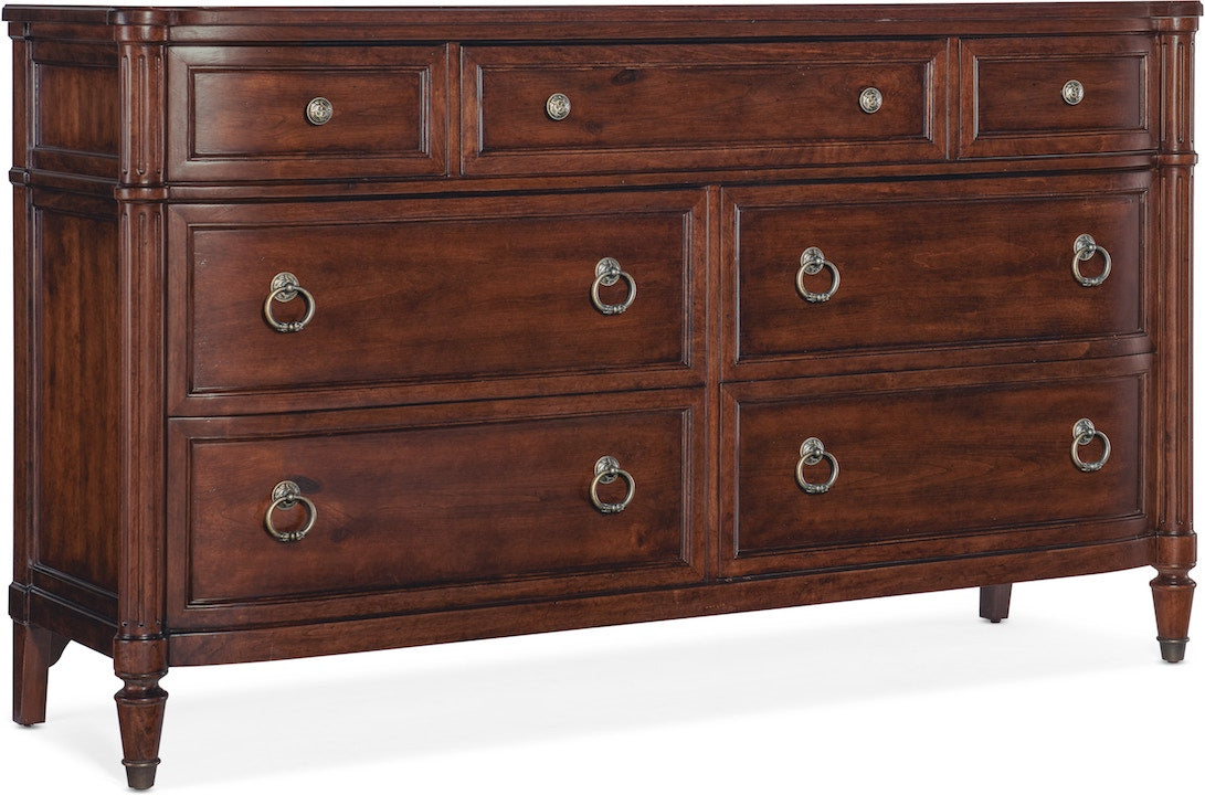 Hooker Furniture Bedroom Charleston Seven-Drawer Dresser - Home Elegance USA