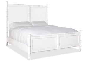 Charleston King Panel Bed - White | Hooker Furniture